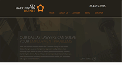 Desktop Screenshot of keyharrington.com
